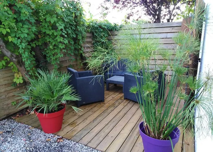 Appart Terrasse Vegetale Bord Plages Bassin